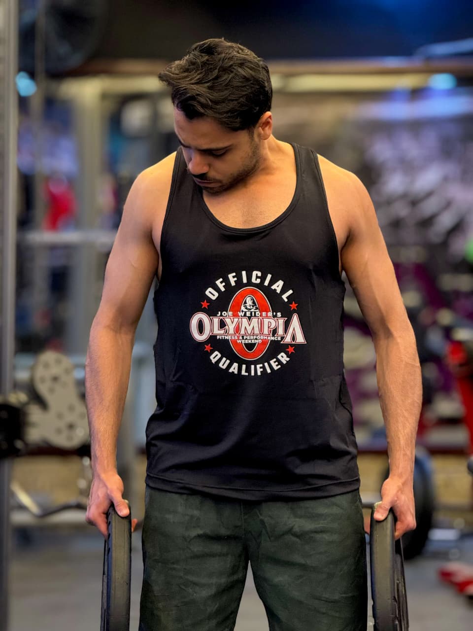 Black Sports Tank Top – Quick Dry Gym